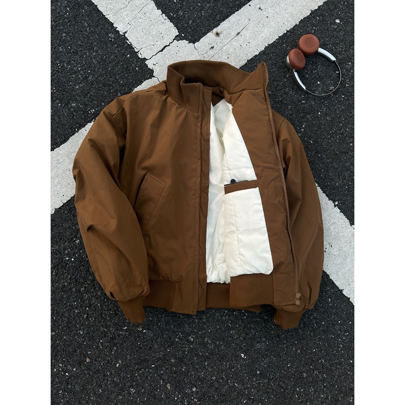飞行夹克棉服男冬季廓形短款棉衣