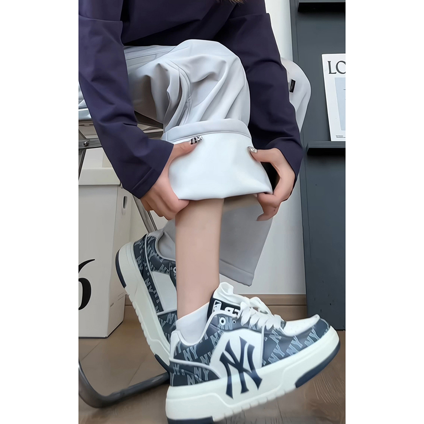 加绒软壳冲锋裤男褶皱伞兵工装裤