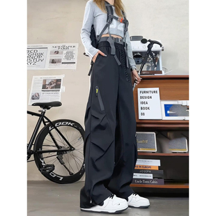 子户外徒步登山裤 裤 男女秋冬加绒加厚伞兵工装 防风防水软壳冲锋裤