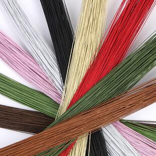 厂家供应16号18号20号22号24号26号28号30号彩色铁丝纸包铁丝