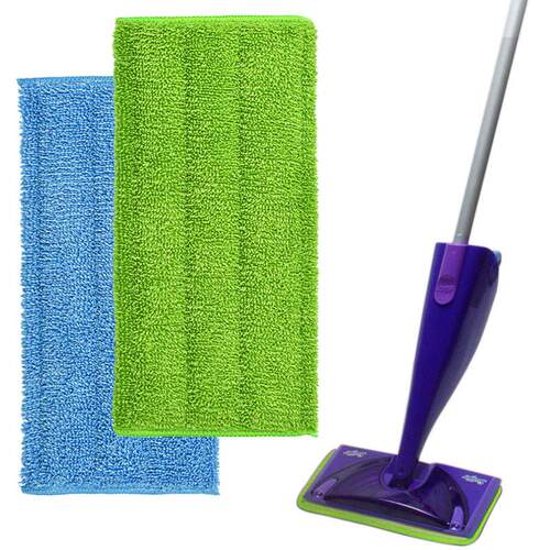 适配Swiffer  WetJet平板拖把替换布反复使用拖把垫拖把头配件