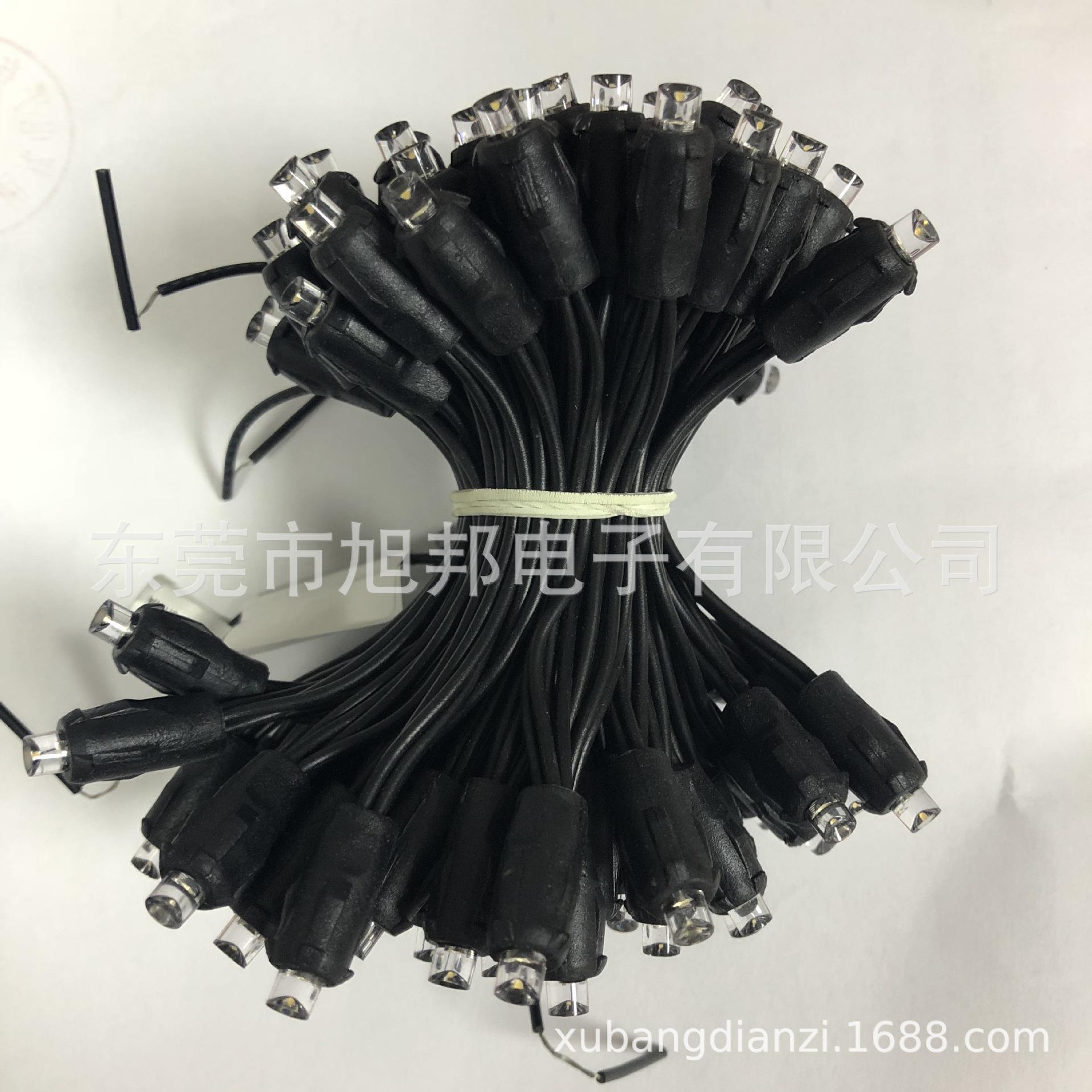 9mm/12MM圆头 led灯珠发光二极管   5v 12v 防水广告灯串