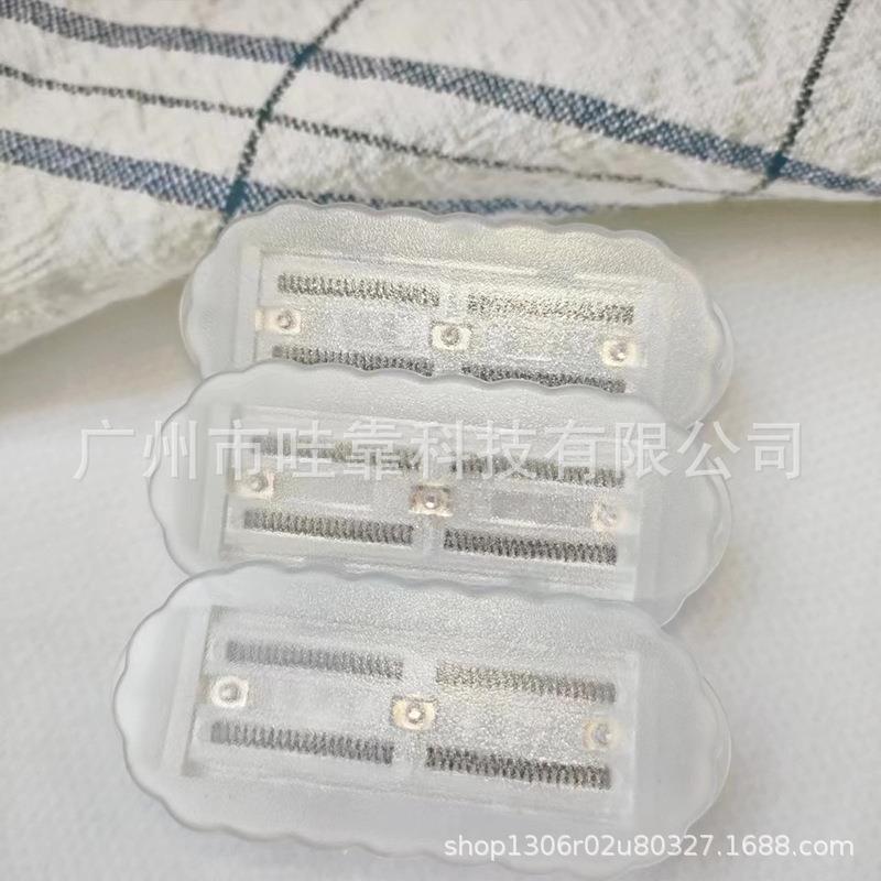 手机挂绳斜跨夹子饼干PC伸缩手机背夹斜挎链子背带挂链挂绳背夹
