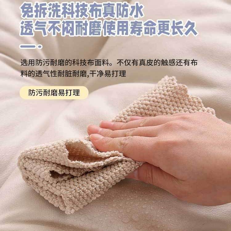 懒人折叠沙发公寓宿舍卧室座椅榻榻米阳台休闲躺卧可爱双人小沙发
