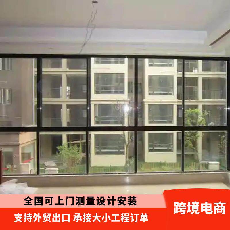 铝合金隔音窗户阳台推开窗钢化玻璃铝合金门窗工程铝合金推拉窗