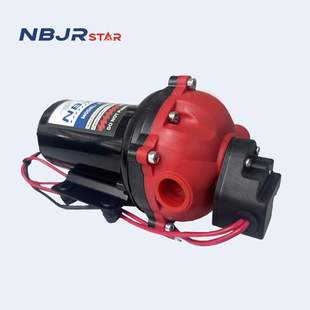 直流水泵 24V微型隔膜泵 介质输送化学泵JRDP783060T1 12V 11L