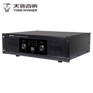 天逸 PA-400A专业两通纯后级大功率舞台会议KTV功放机