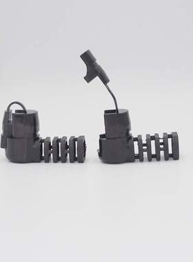 KSS SR-F42LF耐扭直角型电源线扣 防折断护线套 直角电源线扣线夹