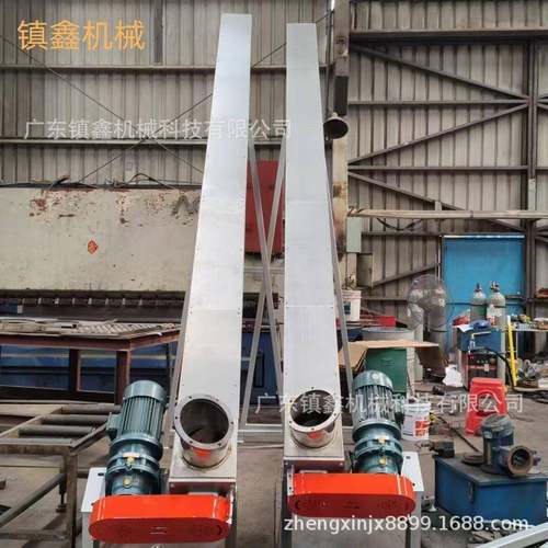 腻子粉螺旋U型上料机pvc粉送料喂料机159管式螺旋输送机设备