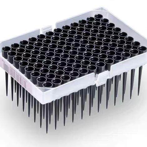 一次性滤芯吸头300ul移液器枪头Hamilton黑色导电无滤芯吸