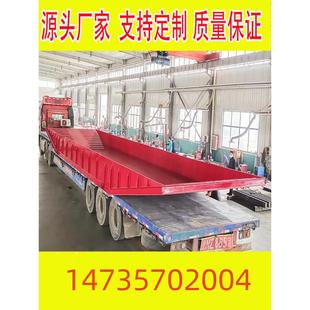 浙江建筑工地洗车机 洗轮洗车槽 煤矿沙场搅拌站可移动洗车池 船式