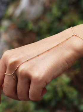 欧美女士珠链手指链春季新款便宜精致手链精品