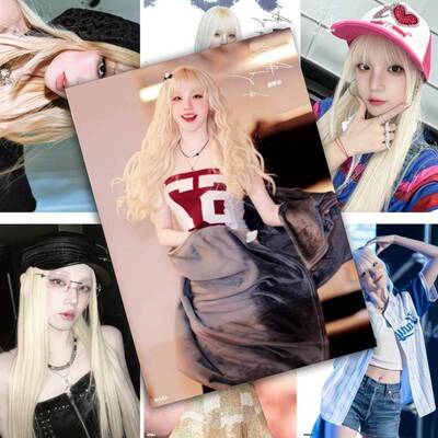 宋雨琦美式海报贴墙新款idle回归专辑周边房间墙上装饰背景画墙纸