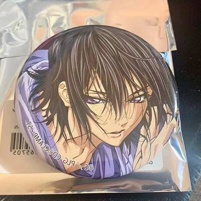 Code Geass 反叛的鲁路修58mm马口铁二次元ins风高颜值谷子徽章