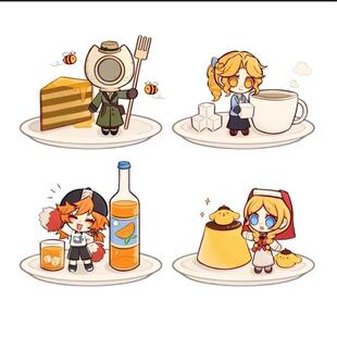 第五人格周边立牌摆件高颜值亚克力拉拉队员玩具商记者昆虫学者