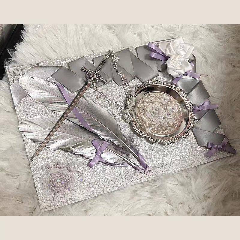 拍谷美道具扎痛包材料包配饰套装扎板背景纸装饰痛板装饰物diy