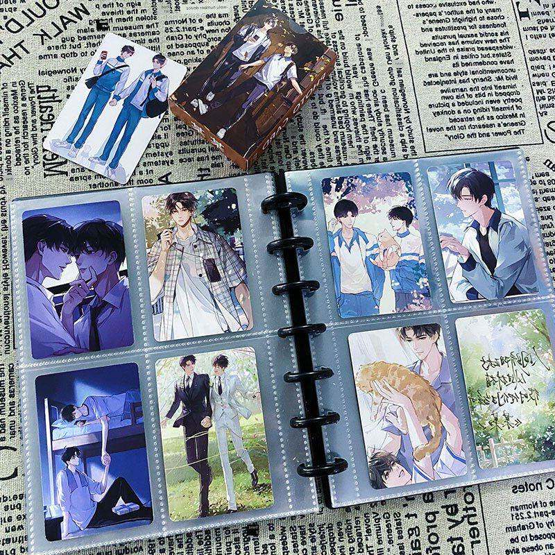 某某高颜值小卡55张江添盛望LOMO卡校园小说周边原创3寸圆角小