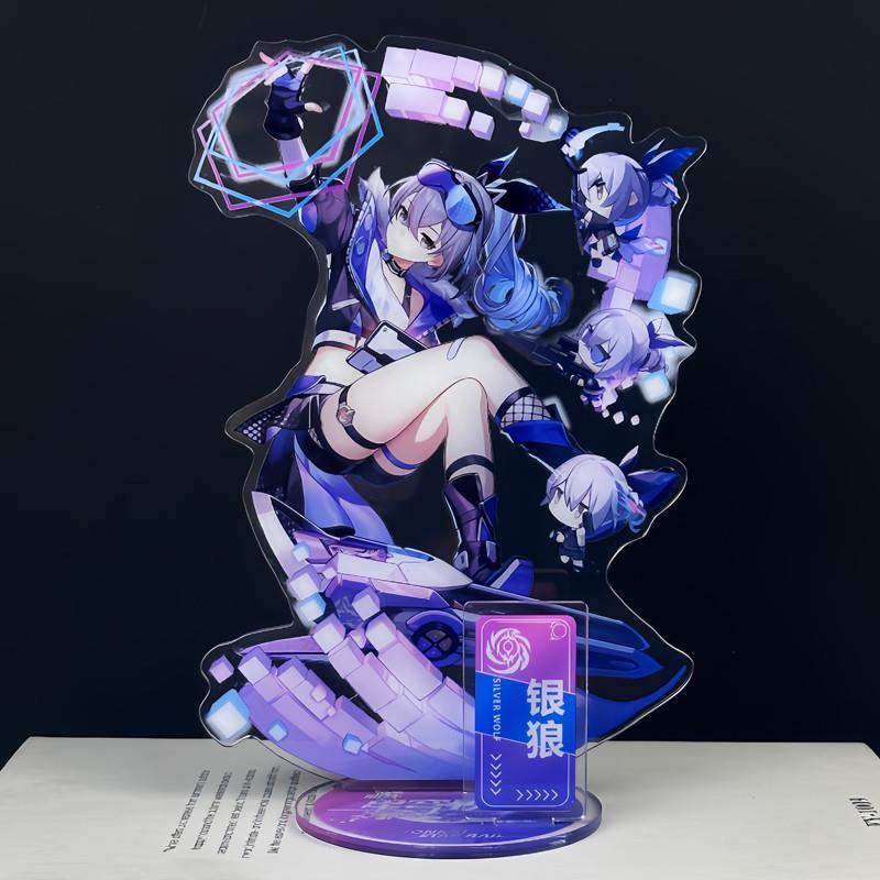 崩坏星穹铁道游戏周边银狼亚克力立牌桌面摆件