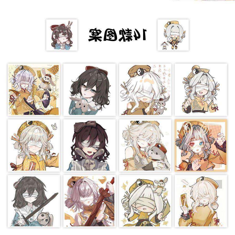 【超自然行动组】新员工莉莉卷卷贴热门游戏超自然周边游戏贴画