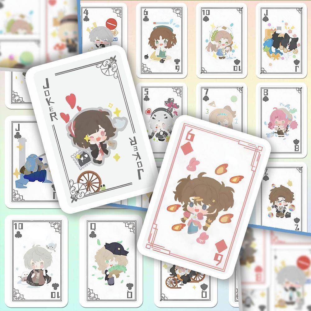 新款112张重返未来1999扑克牌贴纸维尔汀杰西卡金蜜儿十四行卡牌