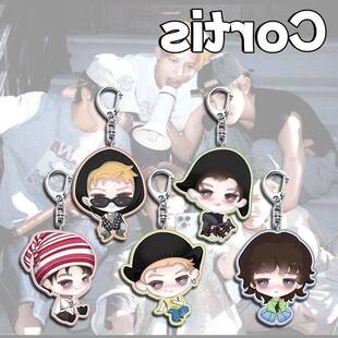 CORTIS周边钥匙扣挂件金主训赵雨凡安干镐严成玹马丁挂件背包挂饰