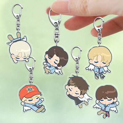 riize周边亚克力钥匙扣可爱高颜值应援挂件书包学生礼物