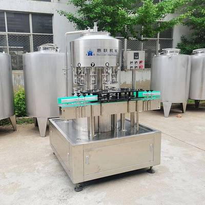 全自动果酒灌装机柑桔酒荔枝酒灌装设备负压灌装机