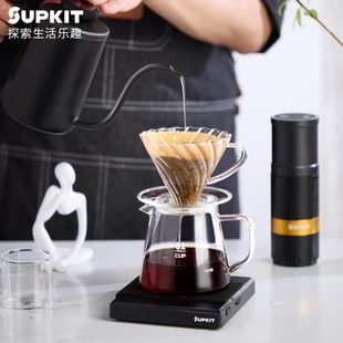 手摇家用小型咖啡豆研磨器具全套咖啡机套装 SPKI手冲咖啡壶套装