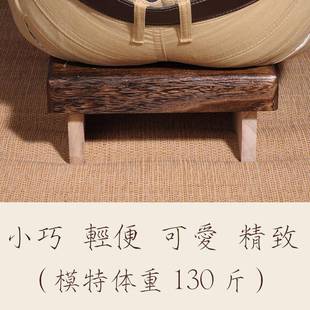 凳子迷你可爱户外南舟 小木凳实木脚踏便携折叠收纳儿童凳家用日式