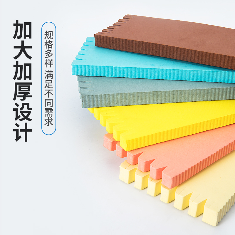 加厚大号串钩缠线板主子线v绕线板彩色泡沫海绵板垂钓配件渔具用