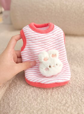 超小幼猫幼犬衣服小泰迪小狗小z体茶杯犬奶狗奶猫2个月小猫春秋款