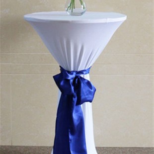 特价弹力鸡尾酒桌套吧台桌布高脚桌布婚I庆装饰桌布圆桌套台罩定