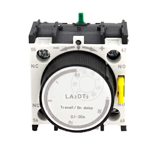 空气延时头LADT2 0.1-30S LA2-DT2接R触器延时触头 银点