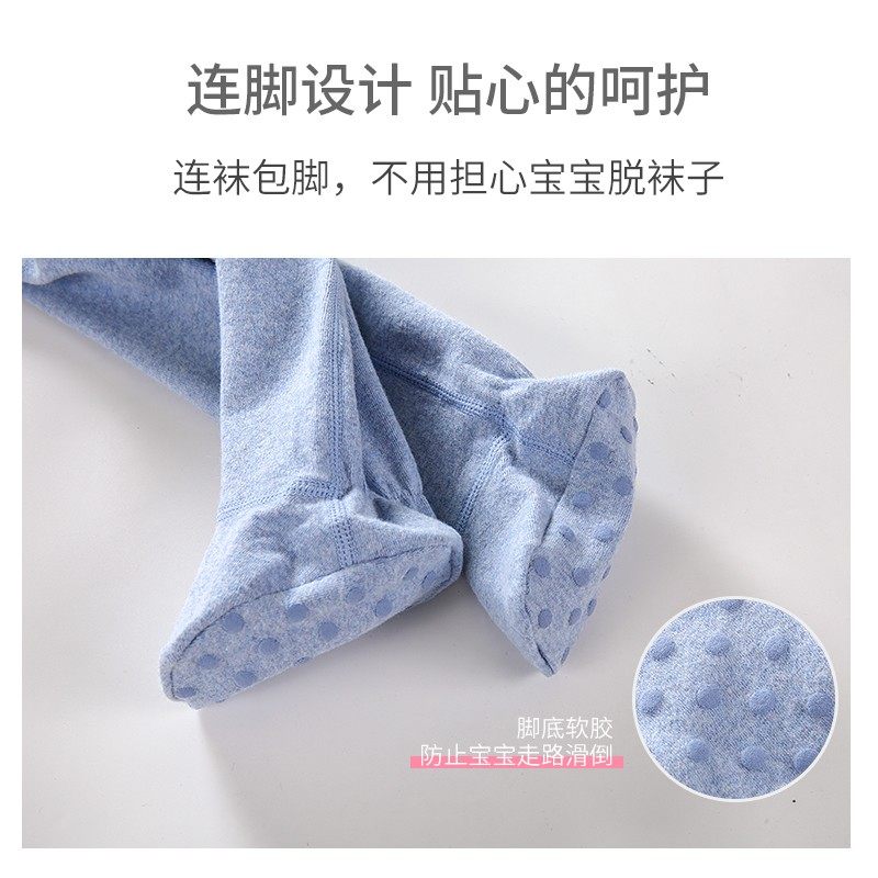 男女宝宝高腰护肚脐裤子加厚春秋季新生儿学步包R脚裤防滑睡裤打,童装/婴儿装/亲子装,裤子,淘宝优惠券,粉丝福利购,淘宝优惠卷