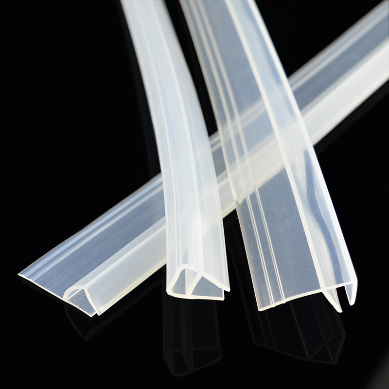 玻璃门密封条g无框阳台窗防风防水条门隔音防撞条淋浴房挡水条Fh