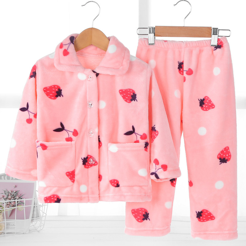 秋冬季儿童d睡衣法兰绒长袖套装宝宝珊瑚绒套装小孩男童女童家居,童装/婴儿装/亲子装,家居服套装,淘宝优惠券,粉丝福利购,淘宝优惠卷