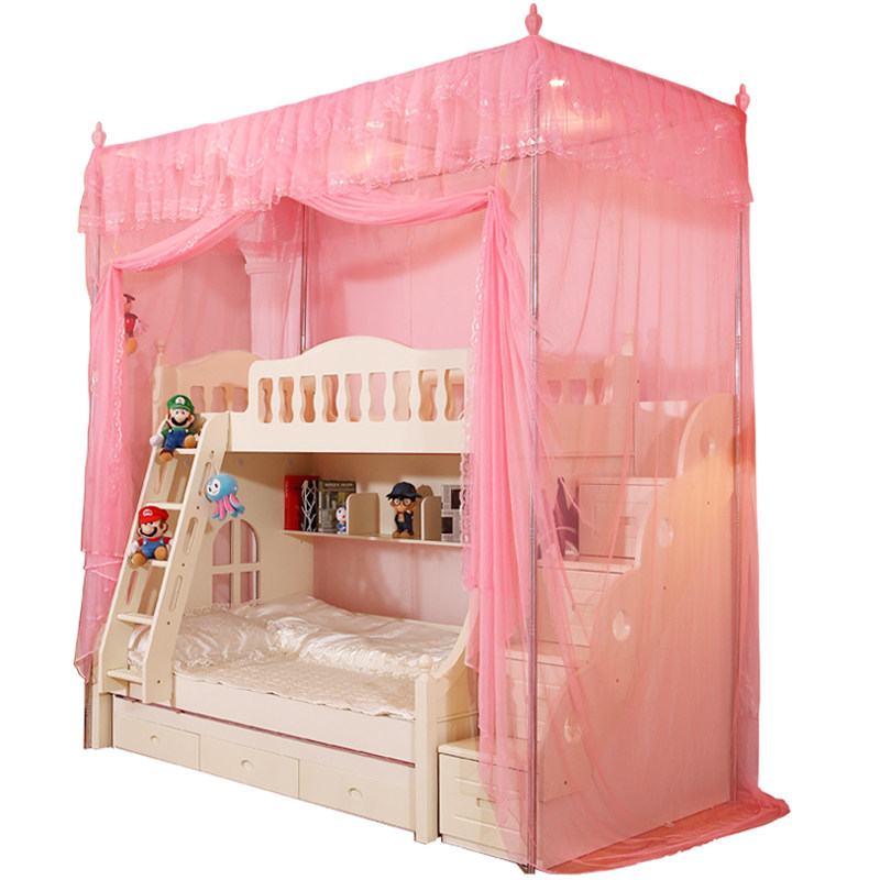 子母床蚊a帐上下铺高低落地不锈钢支架1.5米1.2双层床儿童学生宿,床上用品,蚊帐,淘宝优惠券,粉丝福利购,淘宝优惠卷