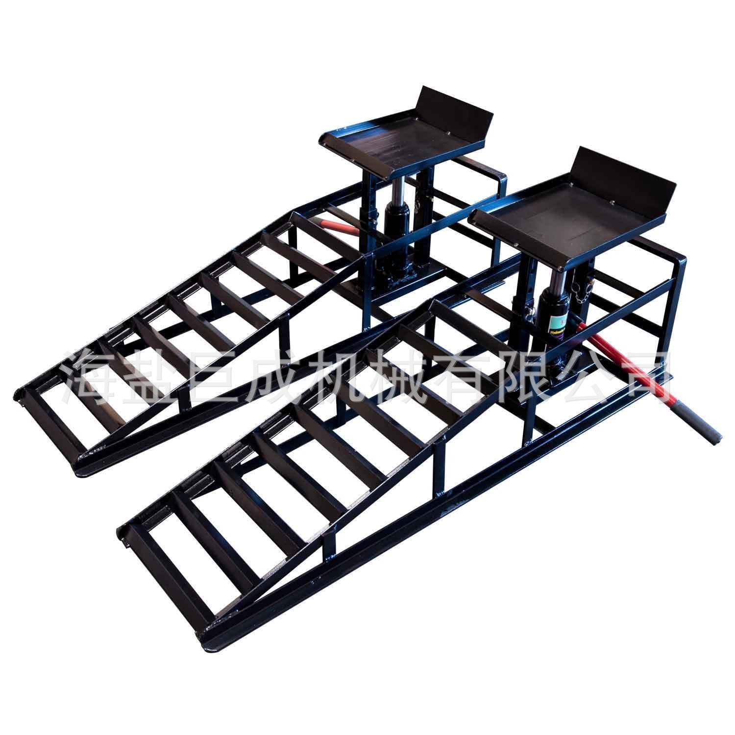 2T 起车坡道/千斤顶坡道 /汽保维修工具/2T HYDRAULIC CAR RAMP - 实物图