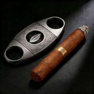 雪茄剪钳V形随身携带剪烟器高端便携式雪茄刀配套切专用剪刀工具