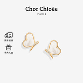 轻奢高级小众时尚 吴千语同款 杜蔻蝴蝶耳钉女款 情人节礼物送女友