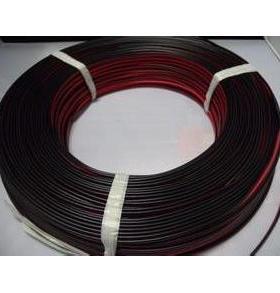 UL2468 22AWG红黑并线 平行线 双并线 排线 红黑线610米/卷