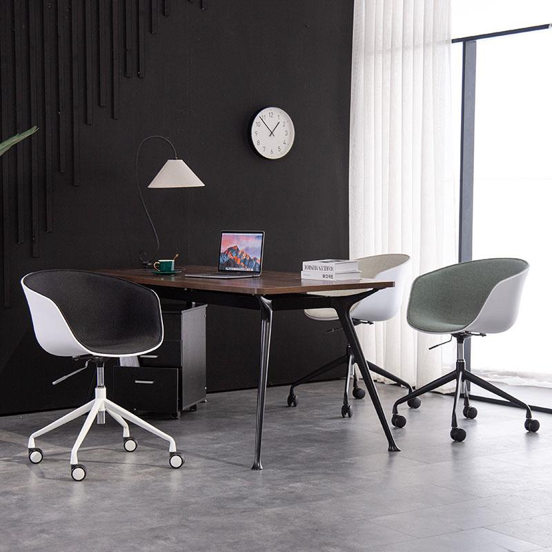 北欧时尚办公休闲电脑椅现代简约家用宿舍伊姆斯书房升降书桌转椅