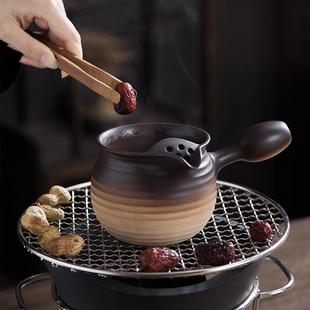 室内家用养生明火烧水奶茶煮茶器 罐罐茶壶围炉煮茶壶电陶炉全套装
