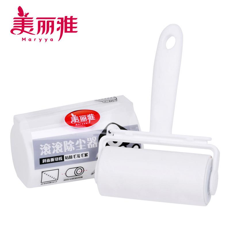 美丽雅 滚滚除尘器 撕纸型除尘器 粘毛器 粘毛滚斜撕粘尘纸刷器