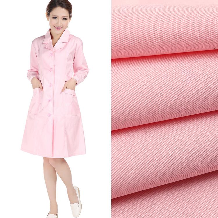 现货 斜纹棉布16*12全棉纱卡面料 工装衬衫工作服面料纱卡布料