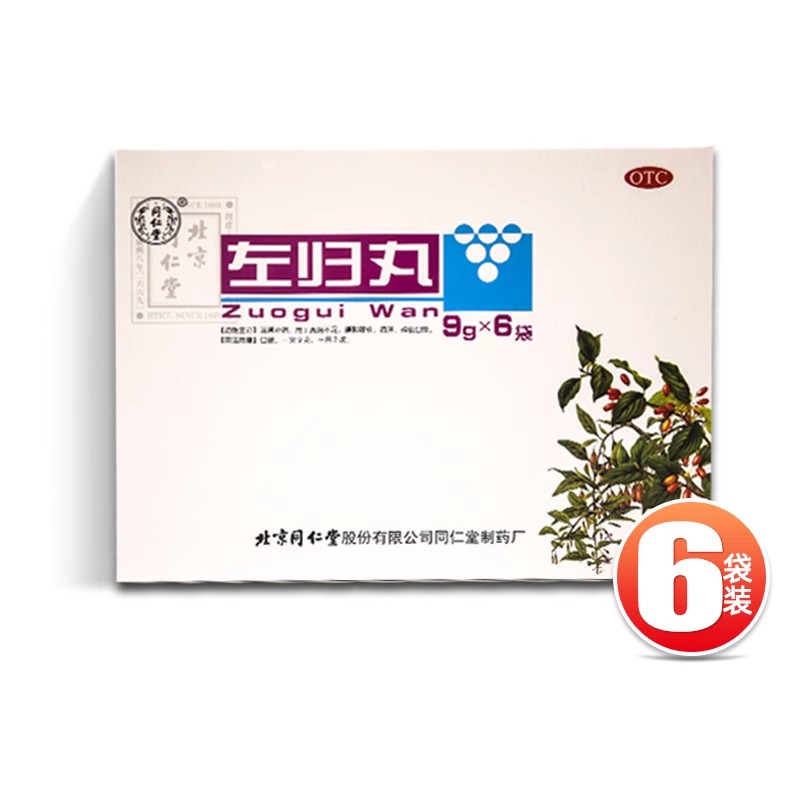 同仁堂 左归丸 9g*6袋