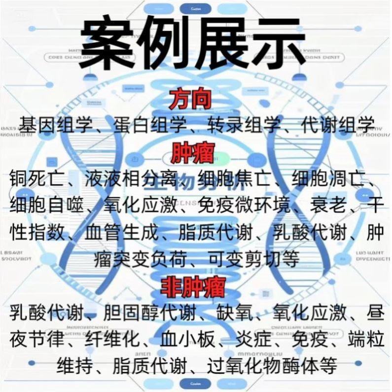 生信分析生物转录组服务2-8geo数据挖掘单细胞测序分析网络药理服