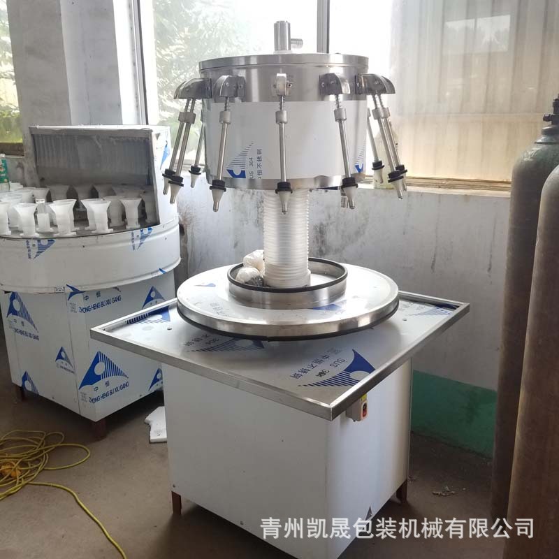 半自动负压灌装机 液体灌装设备 虹吸式灌装机 玻璃水灌装设备