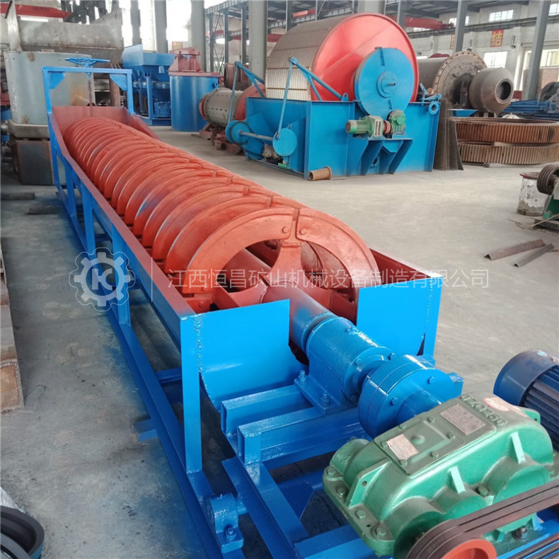 双螺旋洗矿机多少钱螺旋分级机自动砂石清洗机单双轴螺旋洗石机