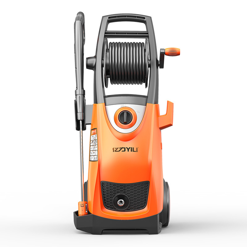 亿力YILI高压感应刷车水枪泵洗车机220v家用洗车器清洗机YLQ6.33G
